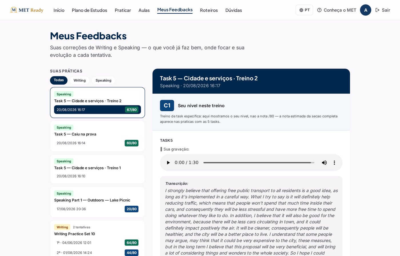 My Feedback